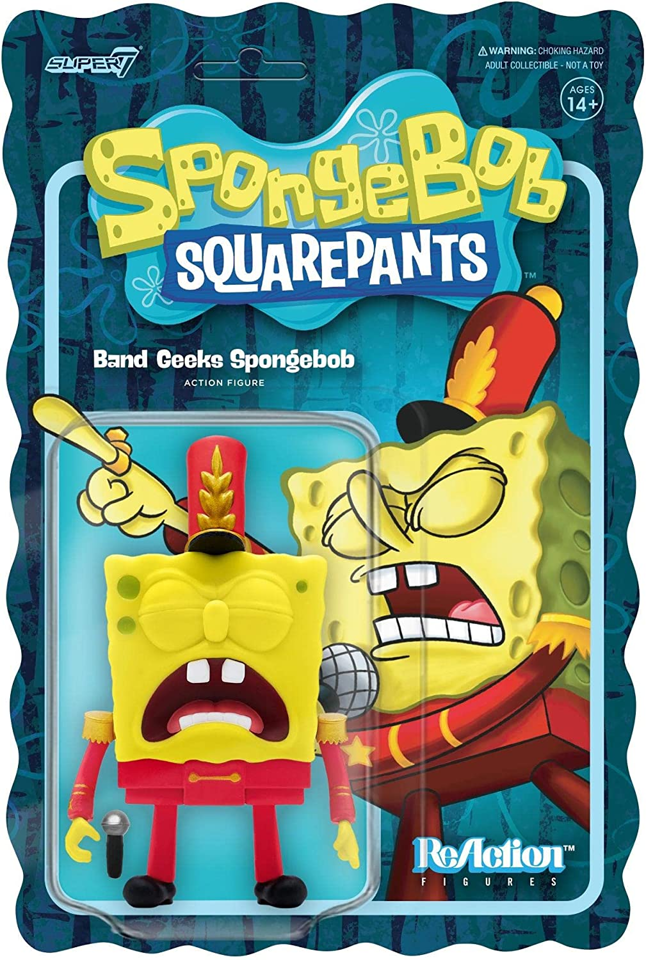 Spongebob Squarepants Band Geeks Spongebob Wave 2 Reaction Figure