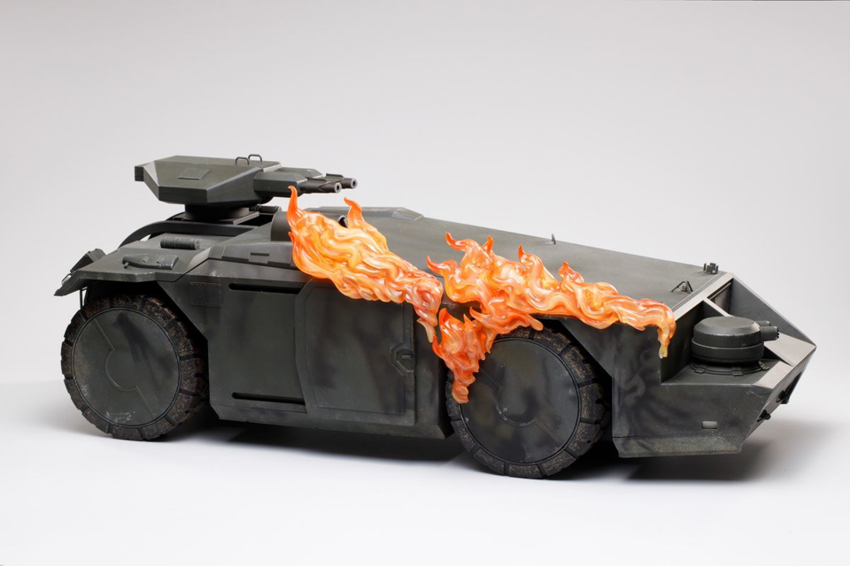 Hiya Toys ALIENS - Burning Armored Personnel Carrier Exquisite Mini Series 1:18