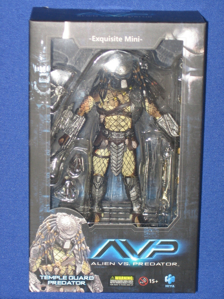 Hiya Toys AVP - Temple Guard Predator Action Figure Exquisite Mini