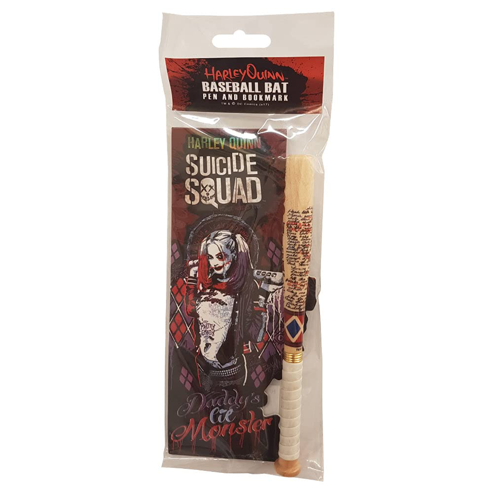 Noble Collection Suicide Squad Harley Quinn Baseball Bat Pen