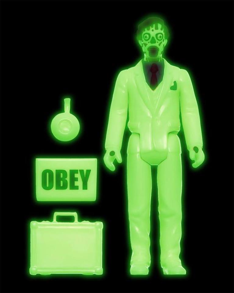 SUPER7 They Live Female Ghoul Glow In The Dark ReAction Figure 3.75 NEW