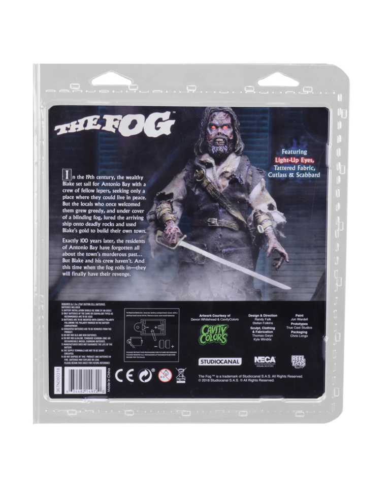 (NECA) The Fog - 8" Clothed Figure - Captain Blake