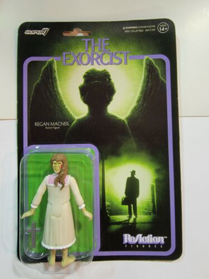 REACTION THE EXORCIST Demented Regan Macneil Figurine Super7 25307 EUR