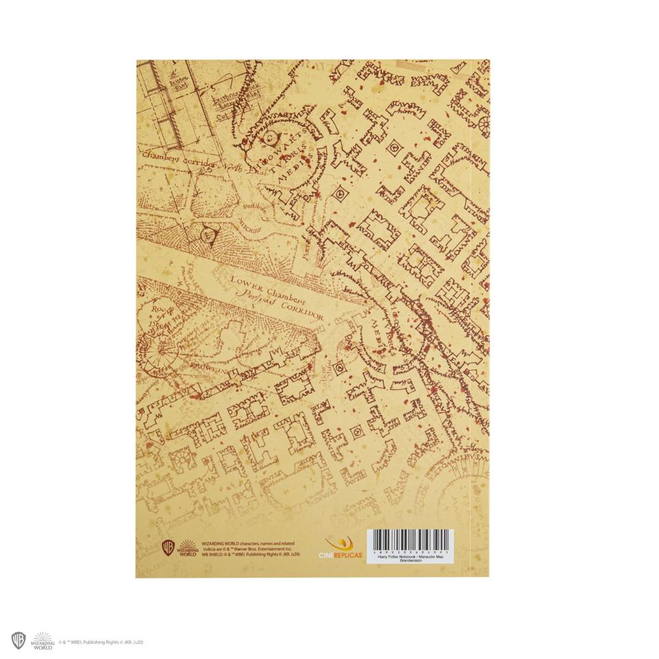 Cinereplicas Harry Potter Marauder Map Notebook