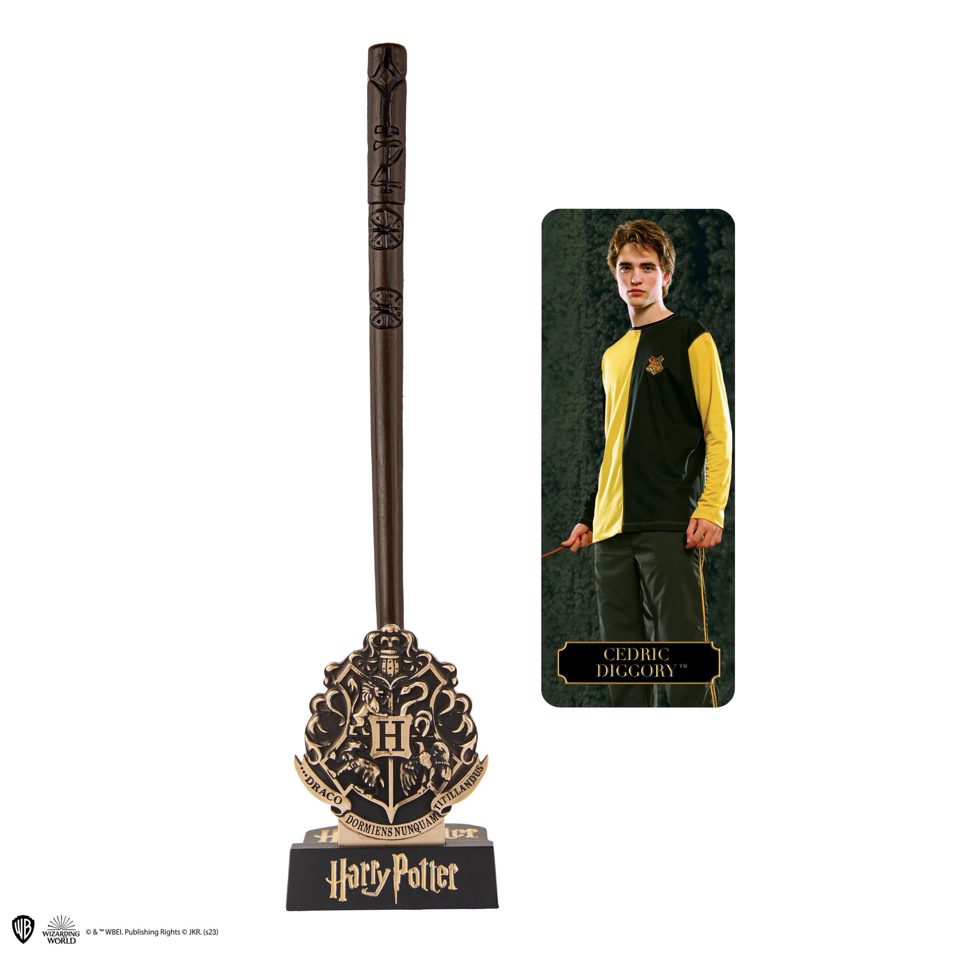Cinereplicas Harry Potter Cedric Diggory Toernooi T-shirt met drie tovenaars, M, officieel gelicentieerd product