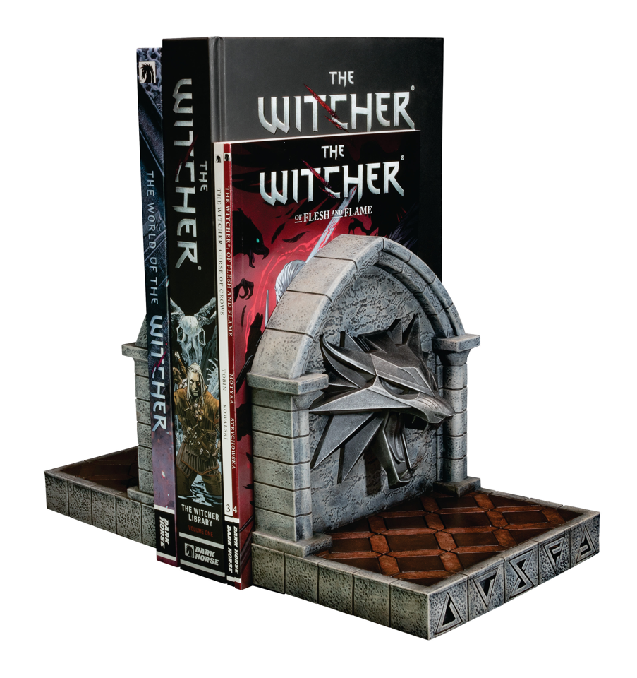 Witcher Bookends Wildhunt