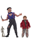 (NECA) Goonies - 8" Clothed Action Figures - Sloth & Chunk 2 Pack