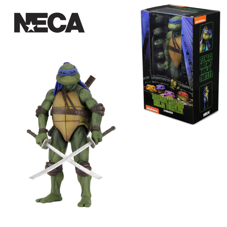 (NECA) Teenage Mutant Ninja Turtles (1990 Movie) Leonardo 1/4