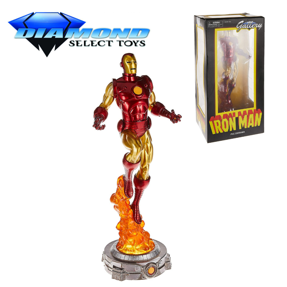 Marvel Gallery Classic Iron Man Statue Neverland Toys and Collectibles