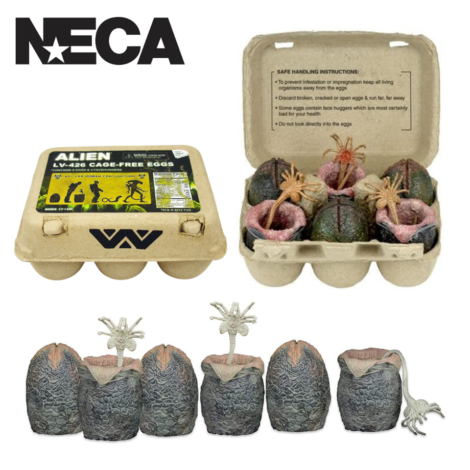 Alien - Carton of 6 Xenomorph Eggs Accessory Pack – Neverland Toys and  Collectibles