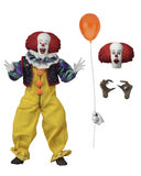 (NECA) IT - 8" Clothed Action Figure - Pennywise (1990)
