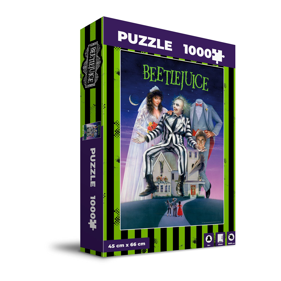 Beetlejuice Movie Poster Puzzle 1000 Pieces