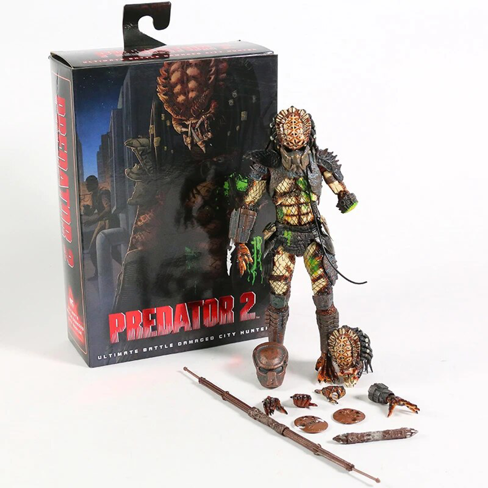 Predator - 7" Scale Action Figure - Ultimate Battle Damaged City Hunter