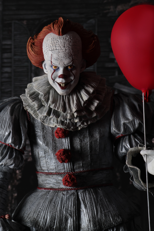 (NECA) IT - 1/4 Scale Action Figure - Pennywise (Skarsgård)