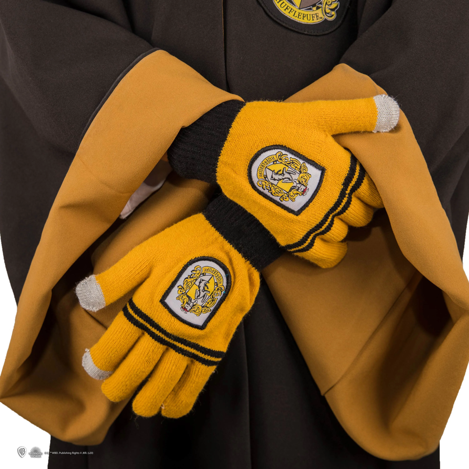 Cinereplicas Harry Potter Hufflepuff House Touchscreen Gloves