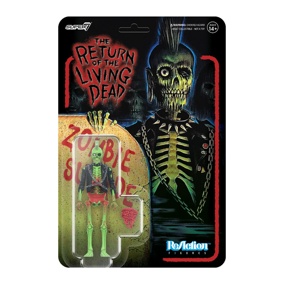 Super7 Return of the Living Dead Zombie Suicide ReAction Figure