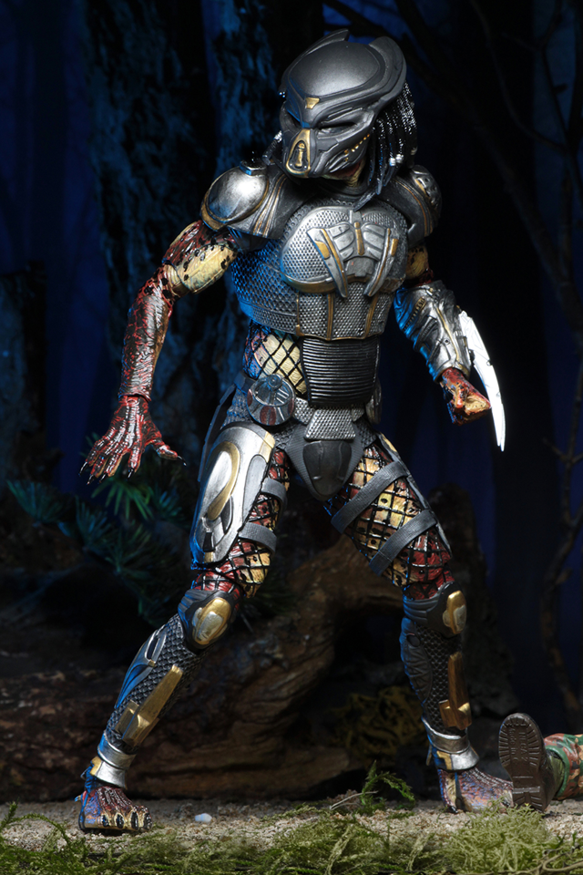 (NECA) Predator (2018) - 7" Scale Action Figure - Ultimate Fugitive Predator