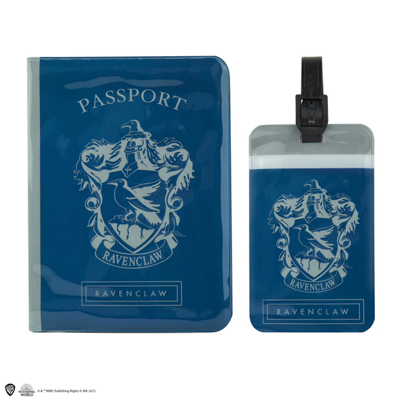 Cinereplicas Harry Potter Ravenclaw Luggage Tag & Passport Cover Set