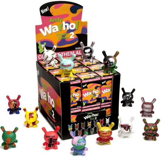 Andy Warhol 3" Dunny Blindbox Art Figures Series 2