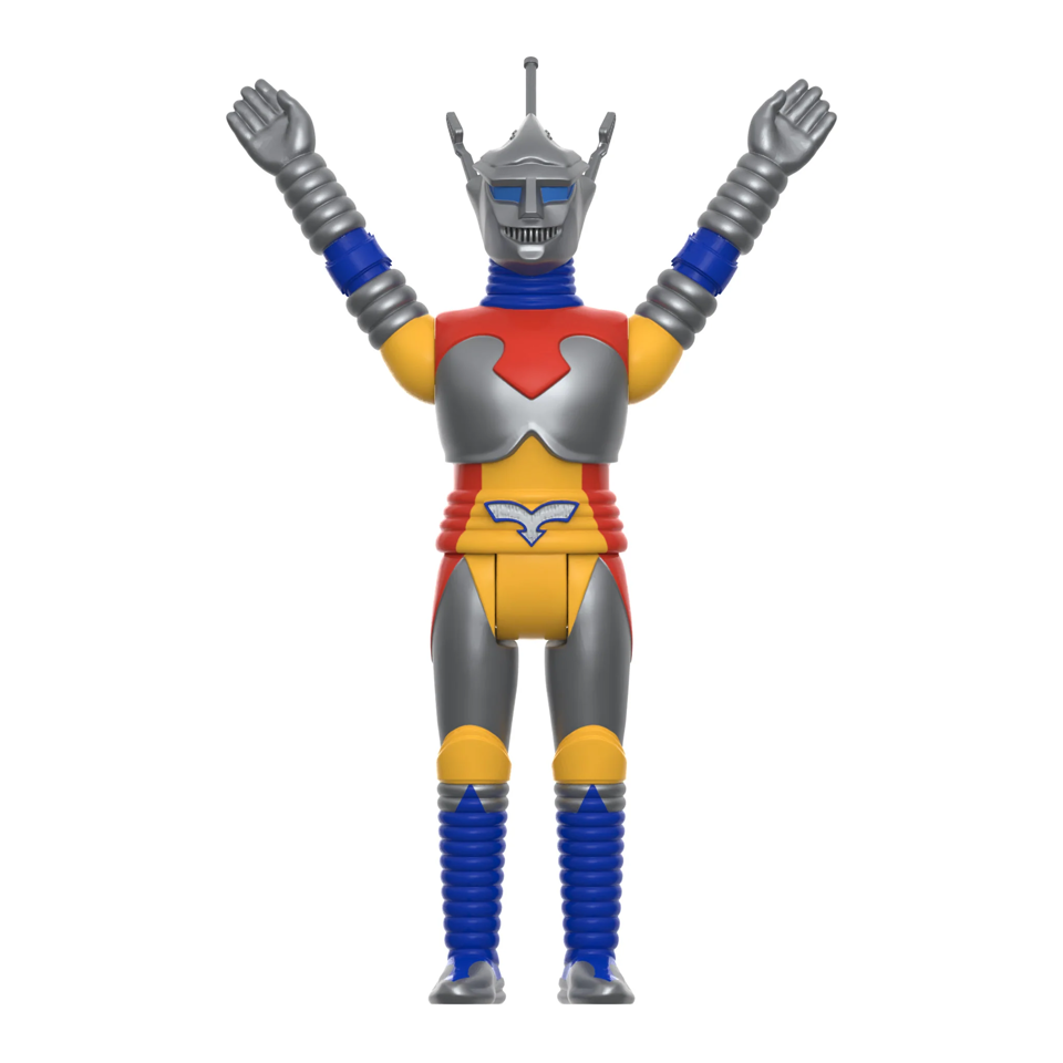 Super7 Toho Godzilla Jet Jaguar '73 Soaring ReAction Figure