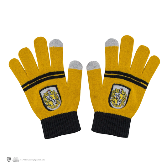 Cinereplicas Harry Potter Hufflepuff Beanie & Gloves Set XS and Kids