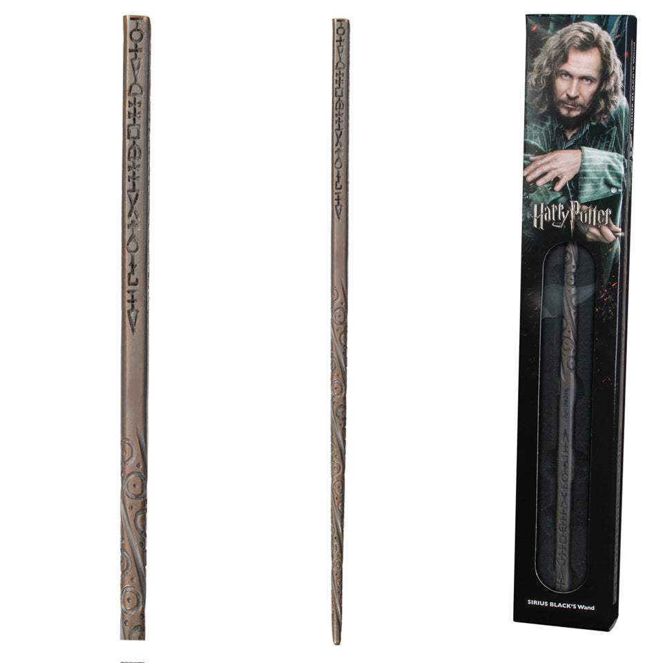 Noble Collection Harry Potter Sirius Black Wand with Character Box