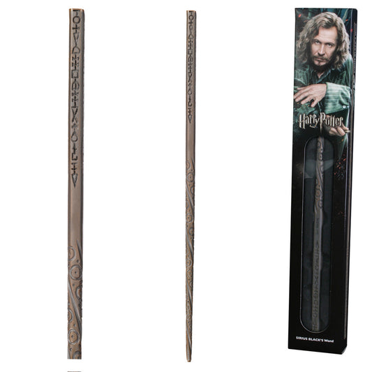 Noble Collection Harry Potter Sirius Black Wand with Character Box
