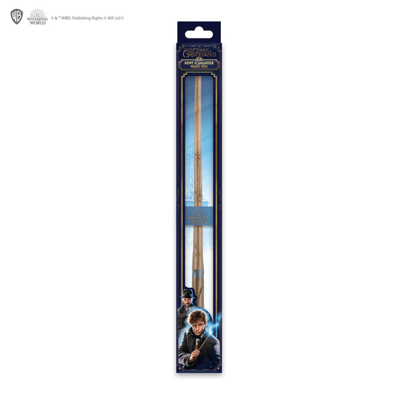 Cinereplicas Fantastic Beasts Newt Scamander Movie Size Wand with Hidden Pen