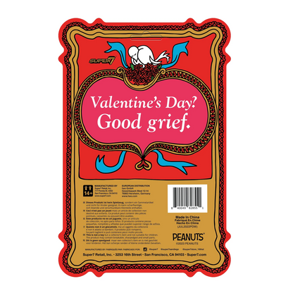 Peanuts I Hate Valentine's Day Charlie Brown ReAction Figure