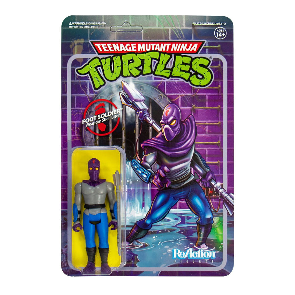 Super7 TMNT Foot Soldier  Reaction Figure