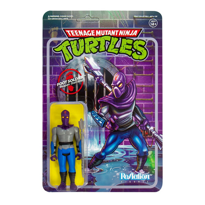 Super7 TMNT Foot Soldier  Reaction Figure
