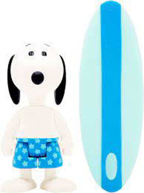 Super7 Peanuts Snoopy Surfer Wave 5 Rection Figure