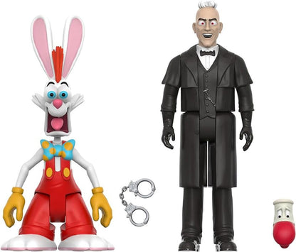 Super7 Who Framed Roger Rabbit Judge Doom 2 Pack Reaction Figure