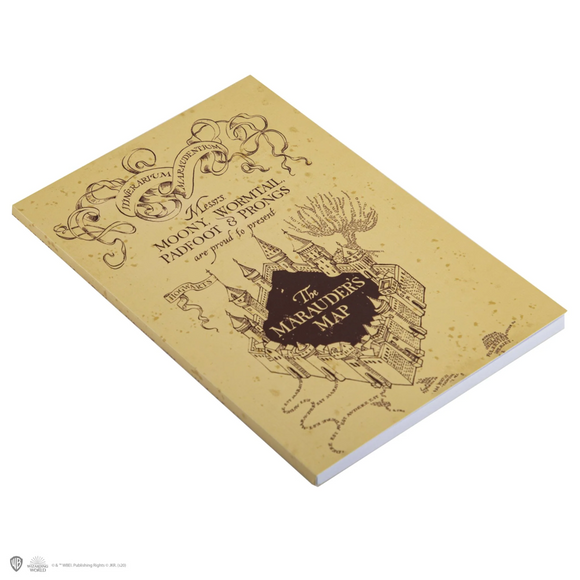 Cinereplicas Harry Potter Marauder Map Notebook