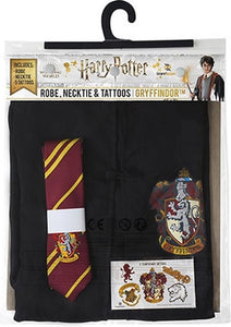 Cinereplicas Harry Potter Gryffindor Standard Robe Set M - Robe & Necktie & Tattoo