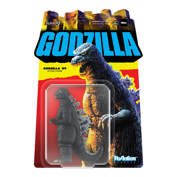 Super7 Toho Godzilla '84 (Four Toes) Wave 2 ReAction Figure