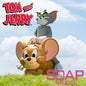 Soap Studio Tom and Jerry Piggyback Ride Figure