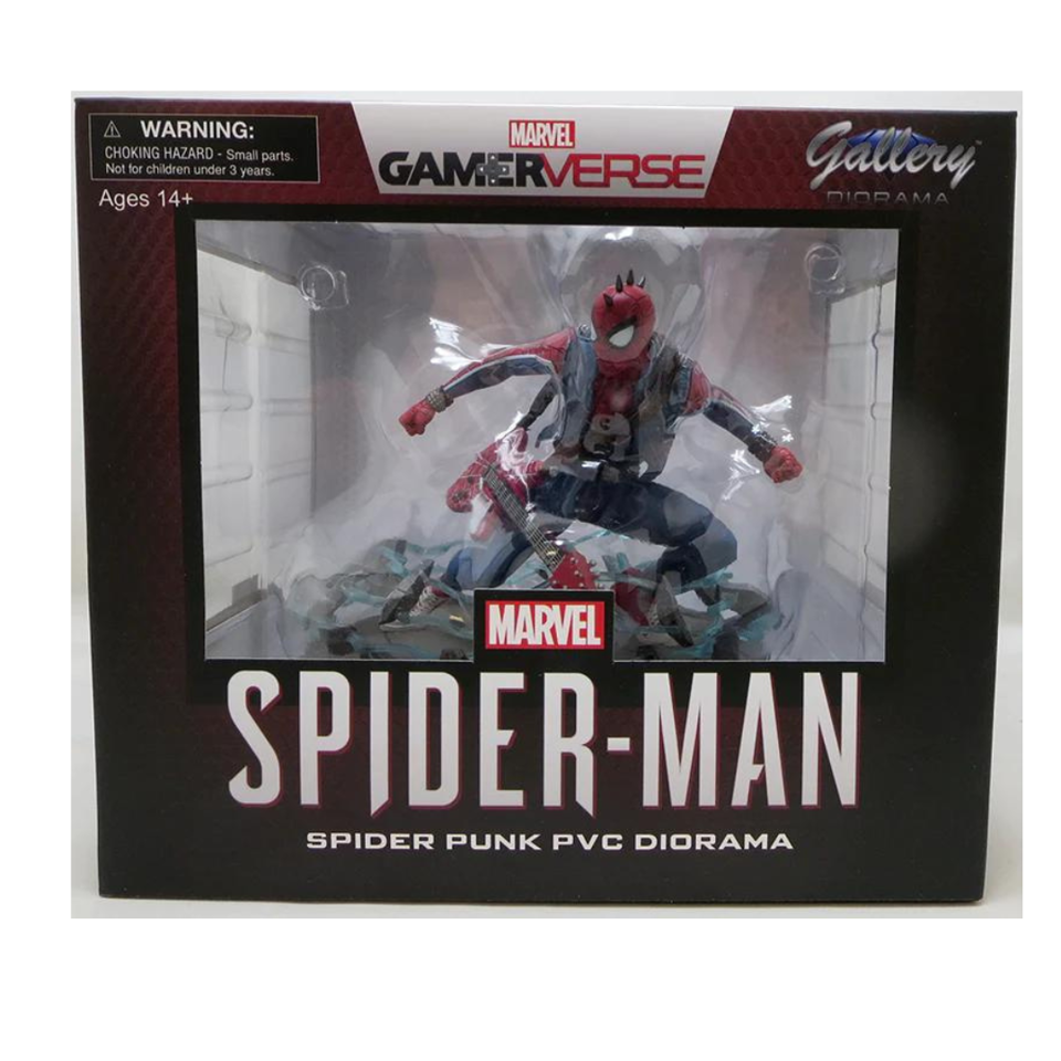 Diamond Select Spider-Punk PS4 Marvel Gallery Statue