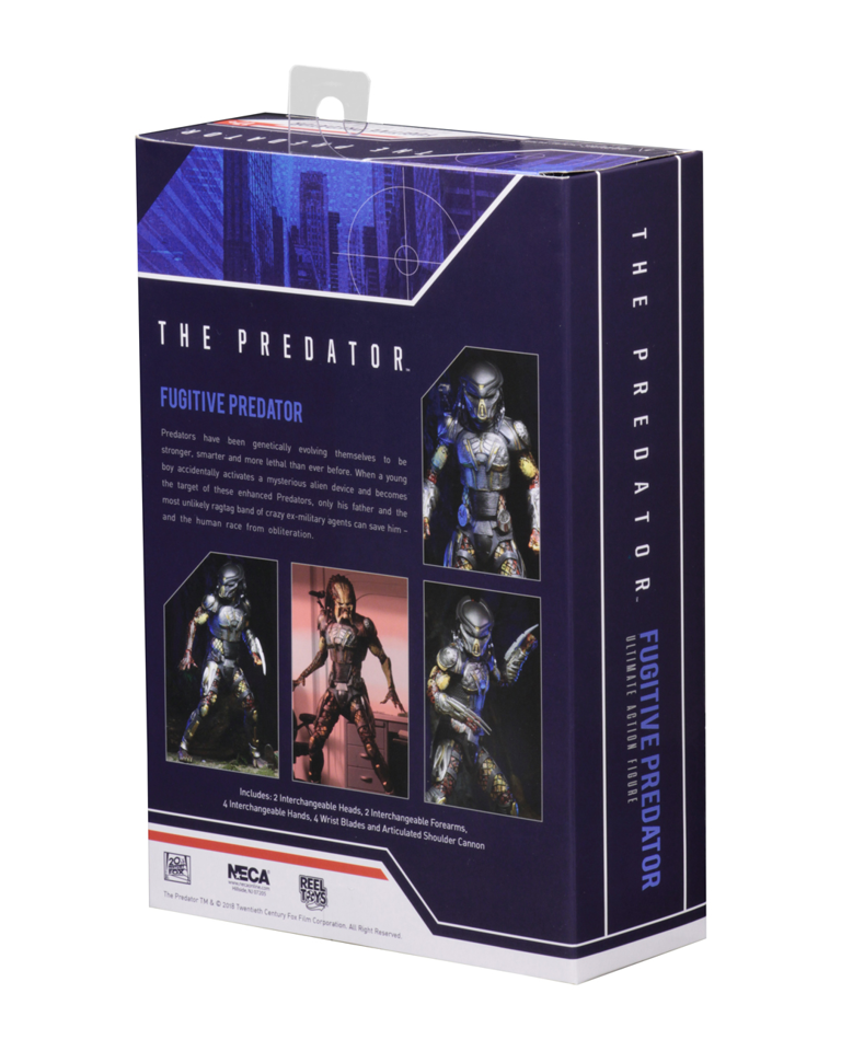 (NECA) Predator (2018) - 7" Scale Action Figure - Ultimate Fugitive Predator