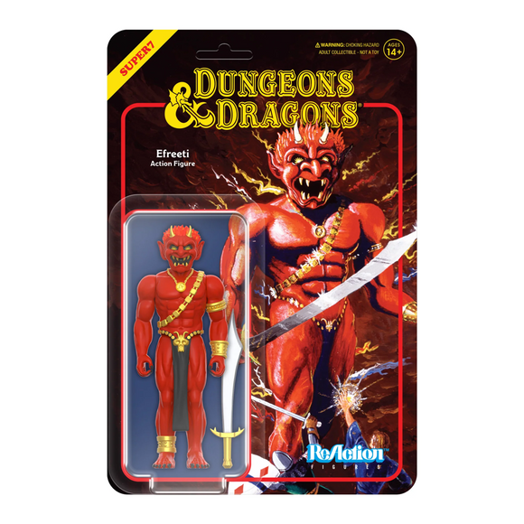 Super7 Dungeons & Dragons Efreeti Wave 1 ReAction Figure