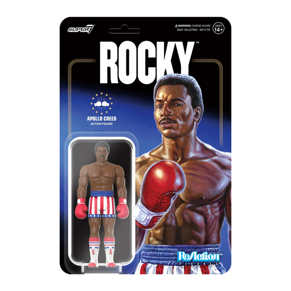 Super7 Rocky I Apollo Creed Boxing Wave 2 ReAction Figure