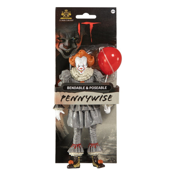 Noble Collection IT Pennywise Bendyfig Action Figure