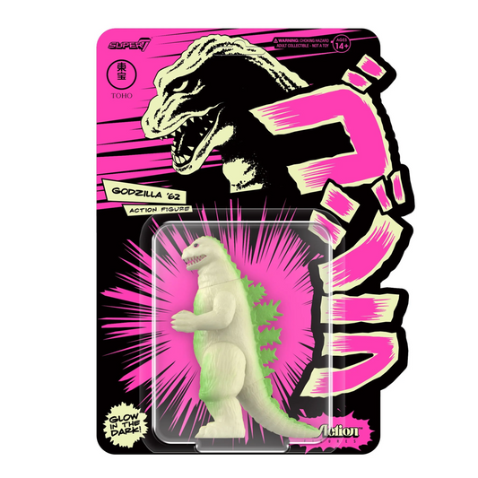 Super7 Toho Godzilla '62 (Glow) Wave 4 Reaction Figure
