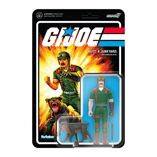 Super7 G.I. Joe Mutt & Junkyard Wave 5 ReAction Figure