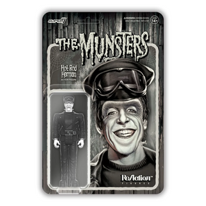 Super7 Munsters Hot Rod Herman (Grayscale) Wave 3 ReAction Figure