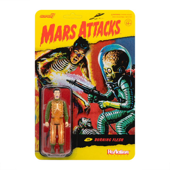 Super7 Mars Attacks Burning Flesh ReAction Figure