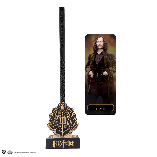 Cinereplicas Harry Potter Sirius Black Deluxe Wand Pen with Stand & Bookmark