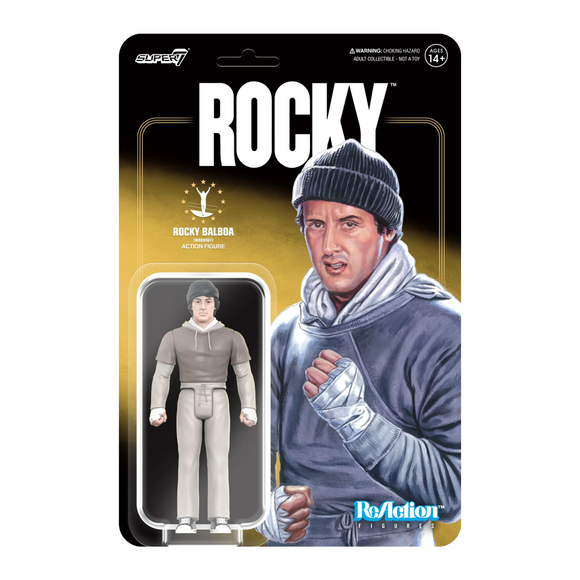 Super7 Rocky I Rocky Workout Wave 2 ReAction Figure