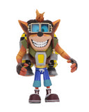 (NECA) Crash Bandicoot - 7" Scale Action Figure - Deluxe Crash with Jetpack