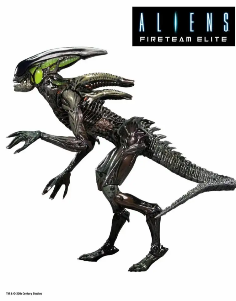 Aliens: Fireteam Elite – 7” Scale Action Figure – Series 2 - Spitter Alien